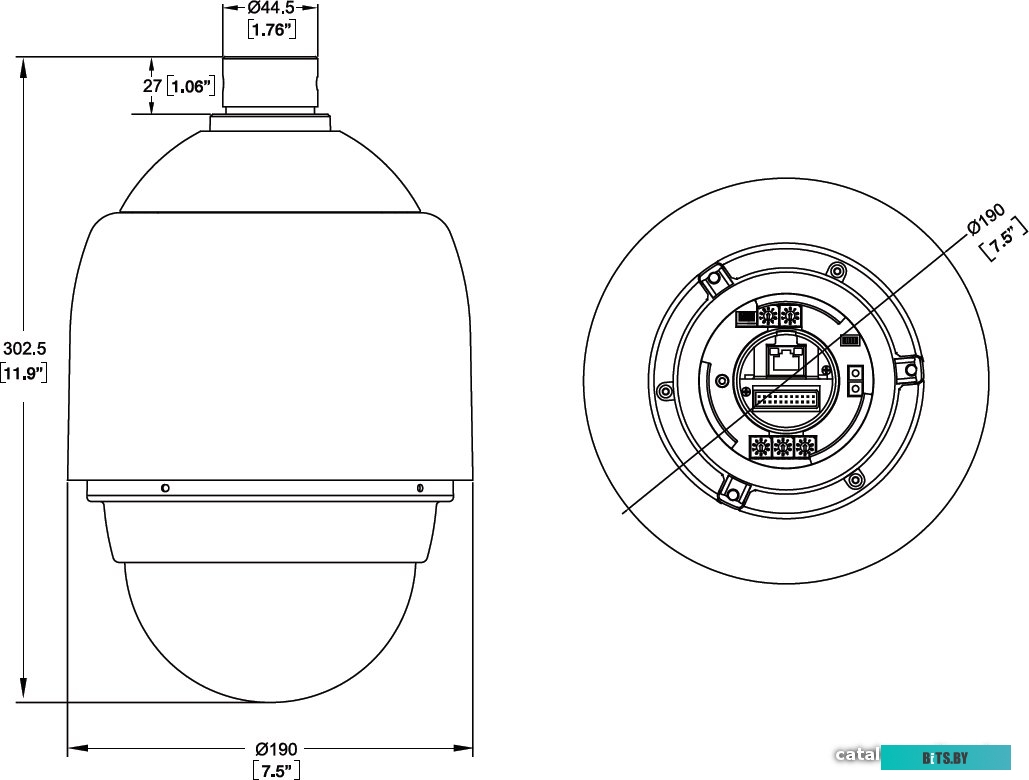 CAM-IP-661 Камера заднего вида SILVERSTONE F1 Interpower Cam-IP-661