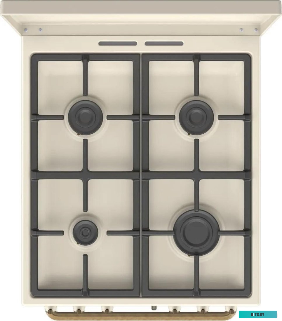 GKS5B70CLI Плита Комбинированная Gorenje GKS5B70CLI бежевый (металлическая крышка) реш.чугун