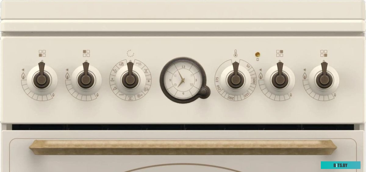 GKS5B70CLI Плита Комбинированная Gorenje GKS5B70CLI бежевый (металлическая крышка) реш.чугун