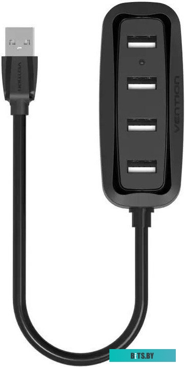VAS-A45-B100 Кабель-удлинитель Vention USB 3.0 AM/AF - 1м Black Edition