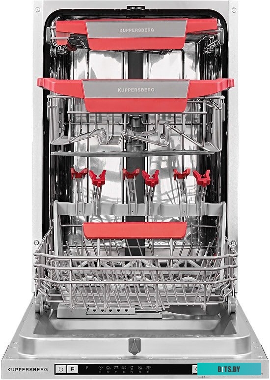 GLM 4575 Встраиваемая посудомоечная машина Kuppersberg/ Узкая, Полностью встраиваемая, ширина 45 см, 11 комплектов,внутреннее освещение,электронное уп