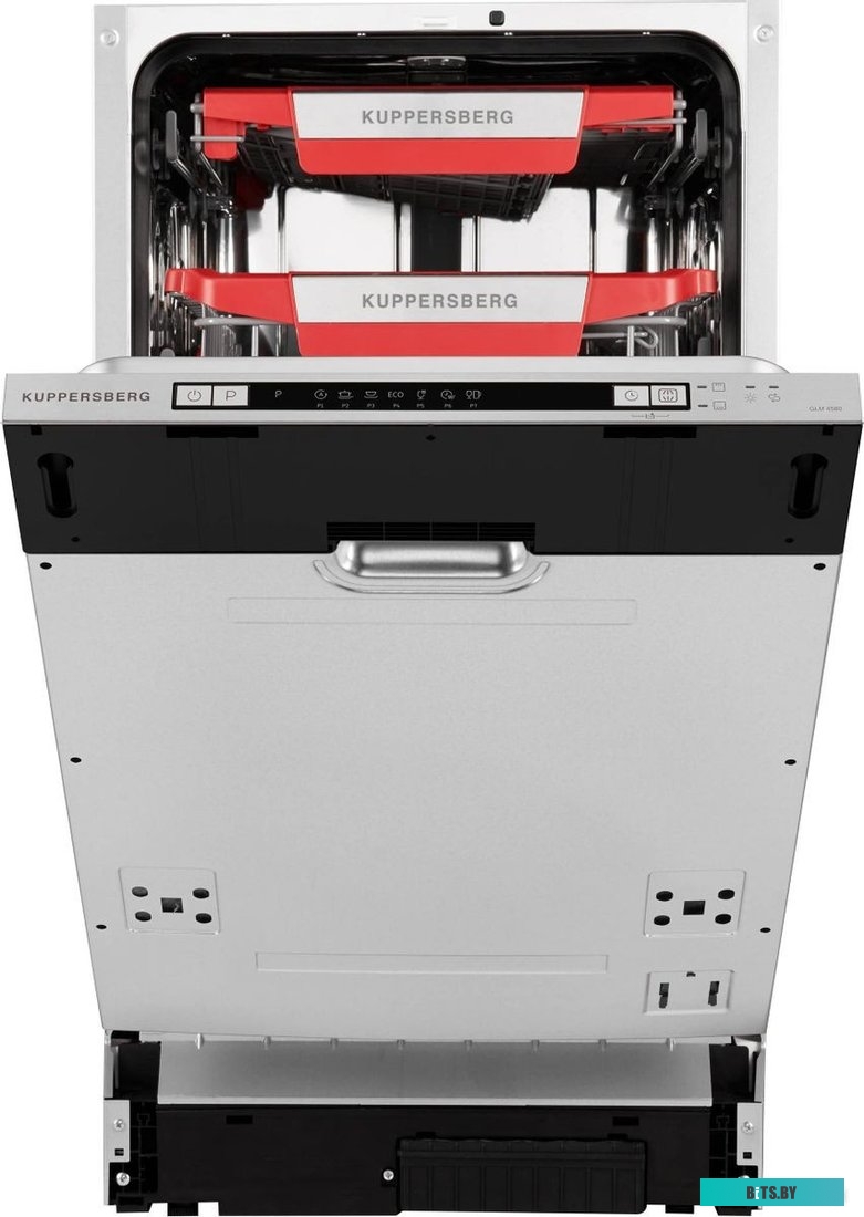 GLM 4580 Встраиваемая посудомоечная машина Kuppersberg/ 45 см, 11 комплектов, 7 программ, 44 дБ, конденсационная сушка