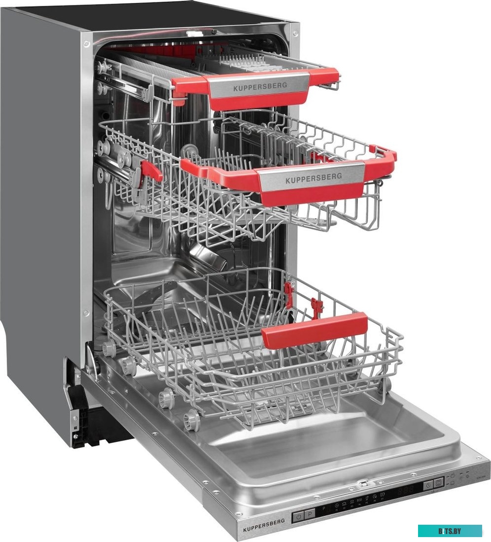GLM 4580 Встраиваемая посудомоечная машина Kuppersberg/ 45 см, 11 комплектов, 7 программ, 44 дБ, конденсационная сушка