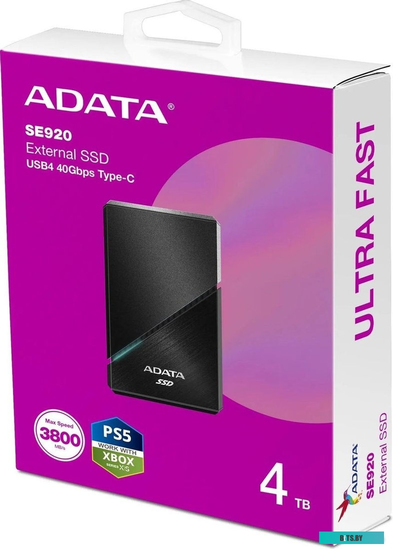 Внешний SSD ADATA SE920-4TCBK SE920-4TCBK
