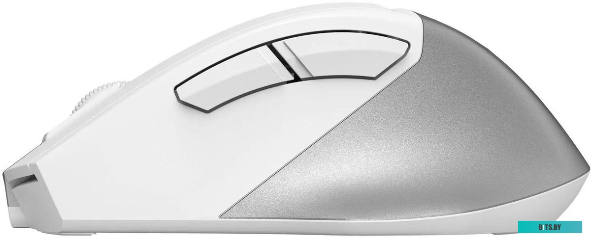 FG45CS AIR USB (SILVER WHITE) Мышь A4Tech Fstyler FG45CS Air белый/серебристый оптическая (2000dpi) silent беспроводная USB для ноутбука (7but)
