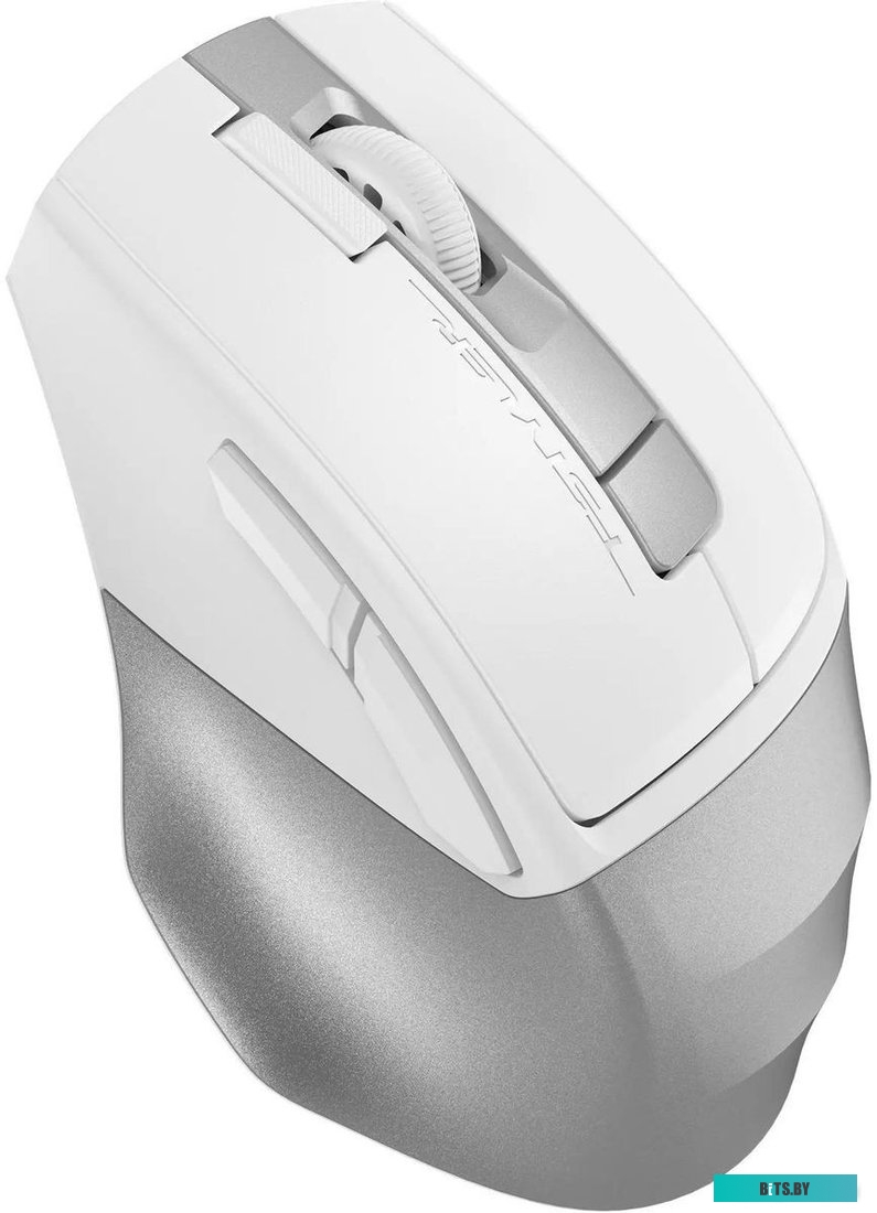 FG45CS AIR USB (SILVER WHITE) Мышь A4Tech Fstyler FG45CS Air белый/серебристый оптическая (2000dpi) silent беспроводная USB для ноутбука (7but)