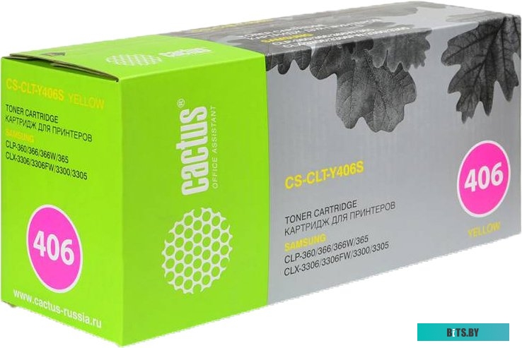 Картридж Cactus CS-CLT-Y406S (аналог Samsung CLT-Y406S)