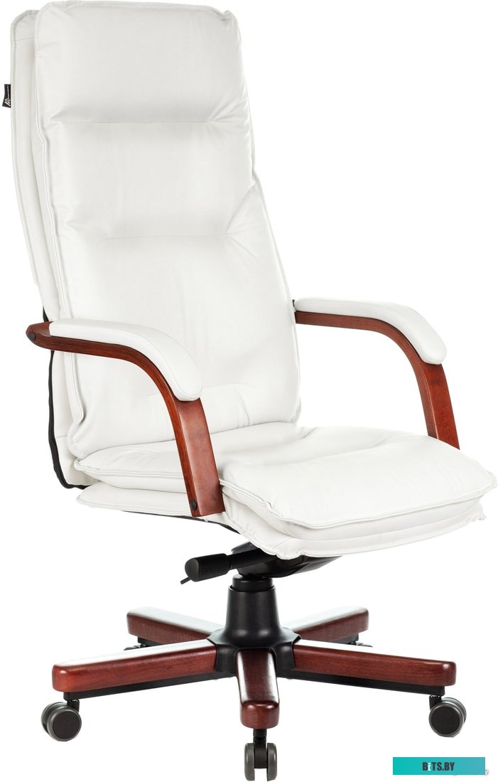 Офисное кресло (Стул) Бюрократ T-9927WALNUT (слоновая кость) <T-9927WALNUT/IVORY>
