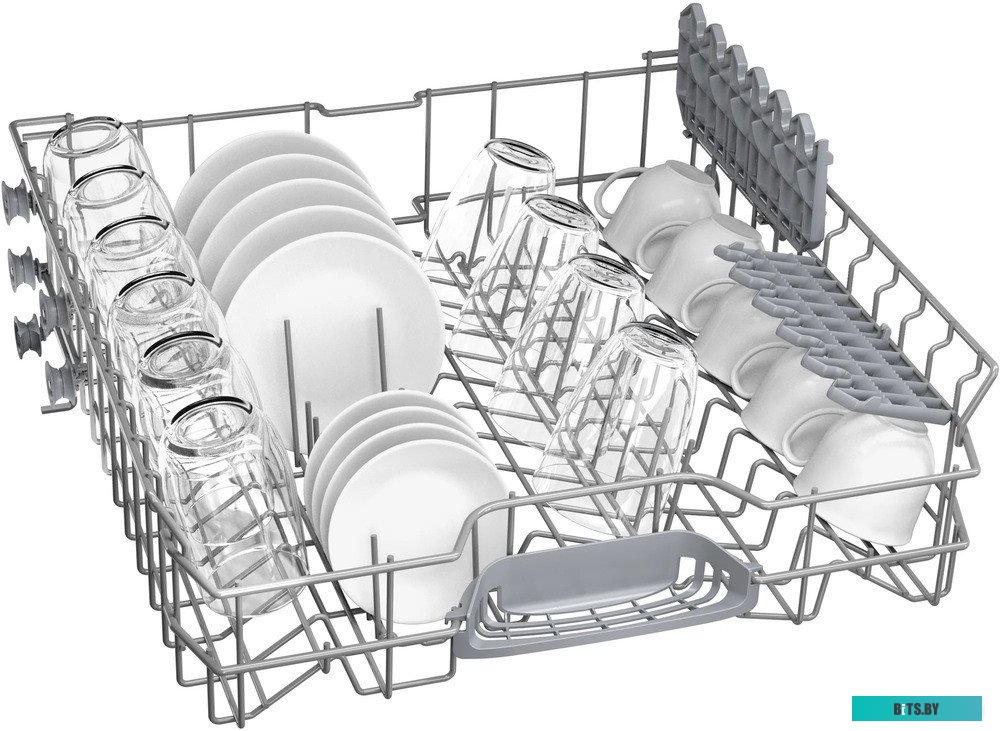 SMV25CX10Q Serie 2, Встраиваемая посудомоечная машина 60см., EcoSilence Drive; Класс A-A-A; уровень шума 48 дБ ; 5 прогр.: Интенсивная 70°, Авто 45-65