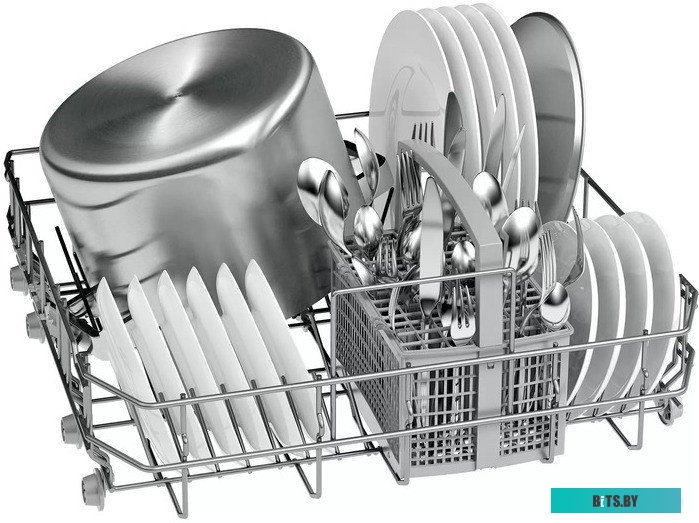 SMV25CX10Q Serie 2, Встраиваемая посудомоечная машина 60см., EcoSilence Drive; Класс A-A-A; уровень шума 48 дБ ; 5 прогр.: Интенсивная 70°, Авто 45-65