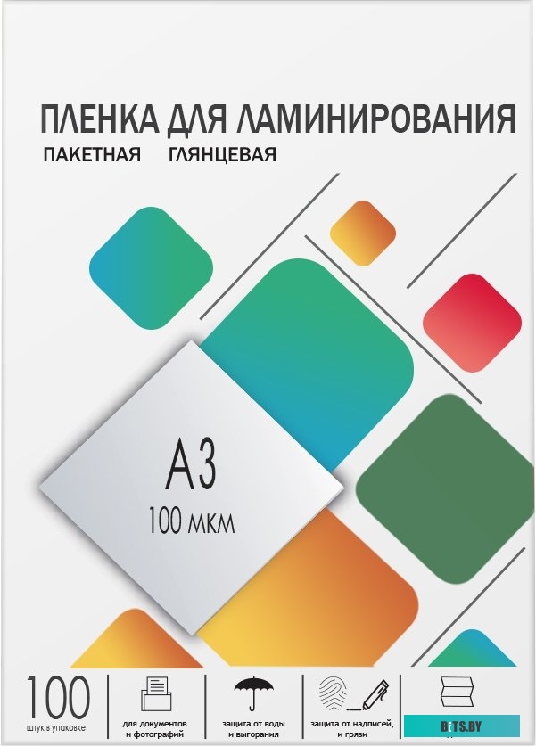 Пленка для ламинирования Гелеос A3 100 мкм LPA3-100