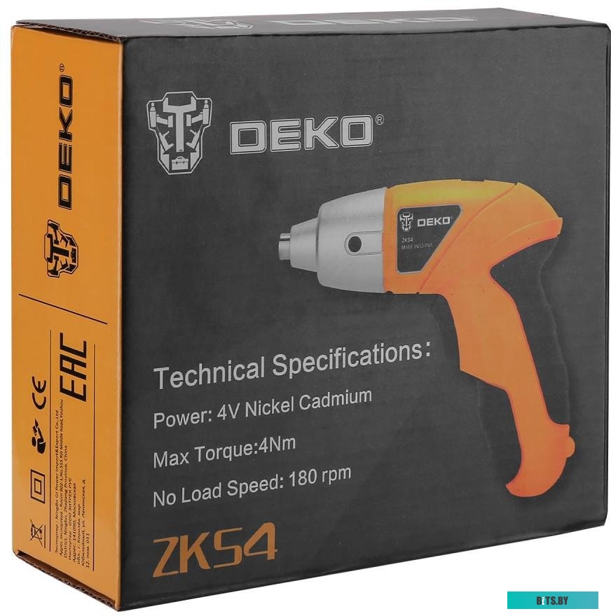Электроотвертка Deko ZKS4 SET 10 063-4113