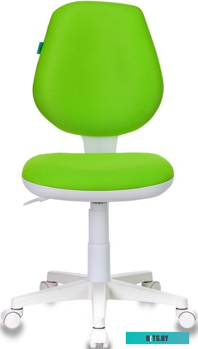 CH-W213/TW-18 Кресло детское Бюрократ CH-W213, на колесиках, ткань, салатовый [ch-w213/tw-18]