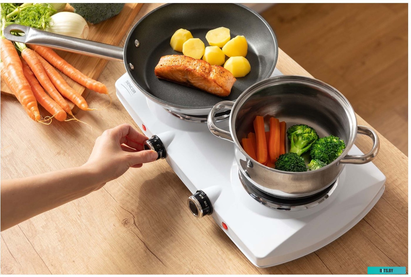 SCP 2253WH-EUE4 Настольная плита Sencor SCP 2253WH