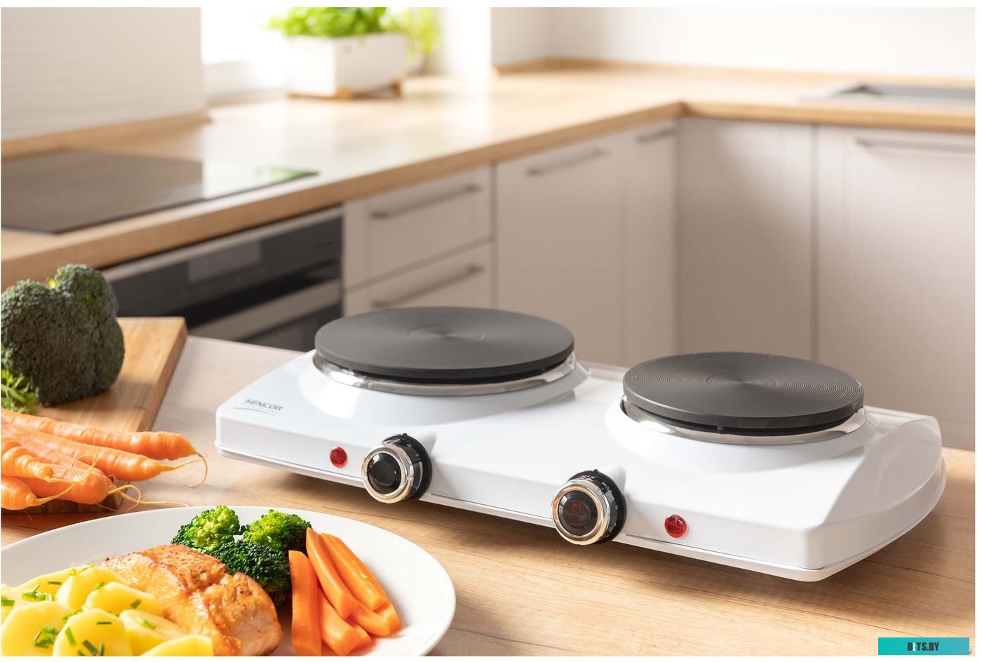 SCP 2253WH-EUE4 Настольная плита Sencor SCP 2253WH