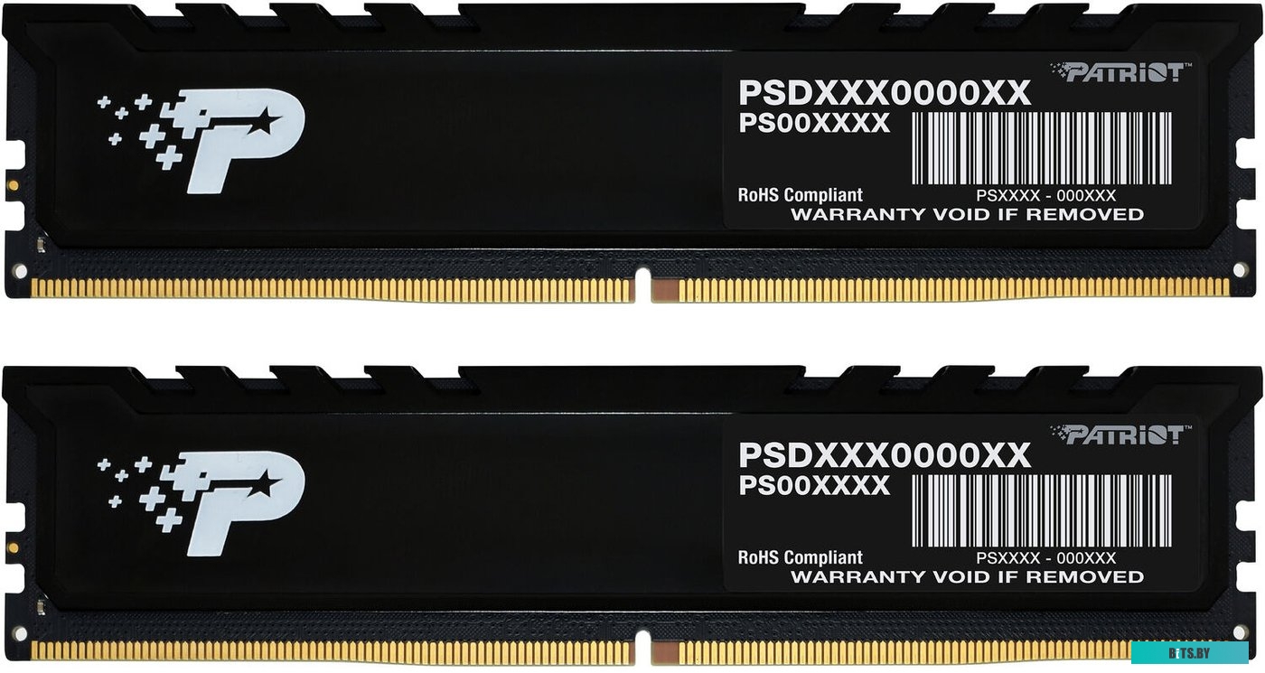 Оперативная память Patriot Signature Premium DDR5 32GB (2x16GB) PSP532G5600KH1