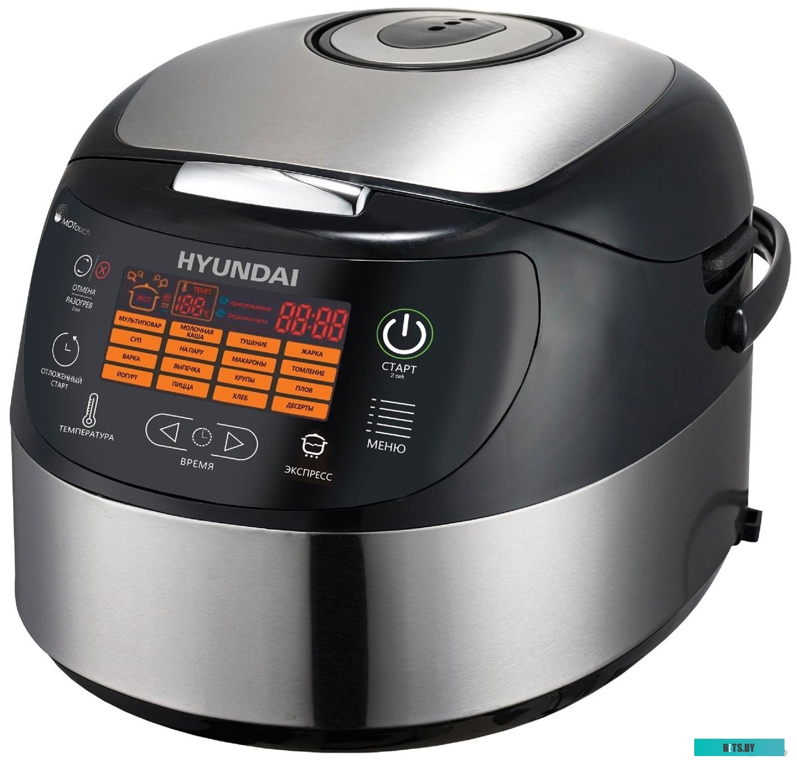 HYMC-1610 Мультиварка Hyundai HYMC-1610 серебристый/черный