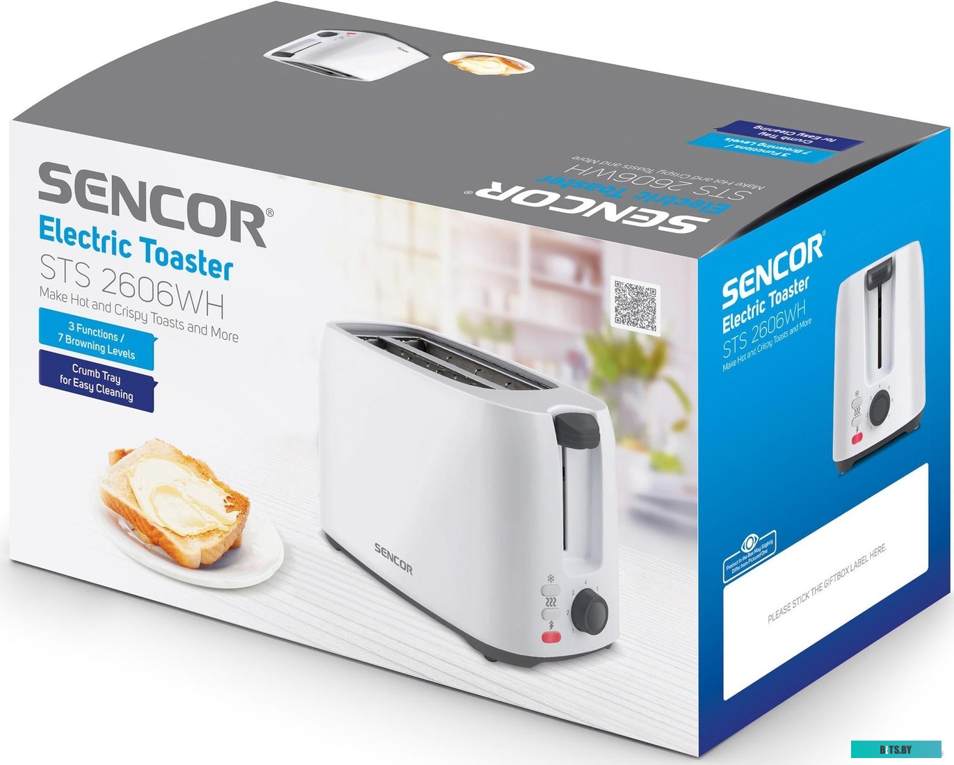 STS 2606WH Тостер Sencor STS 2606WH