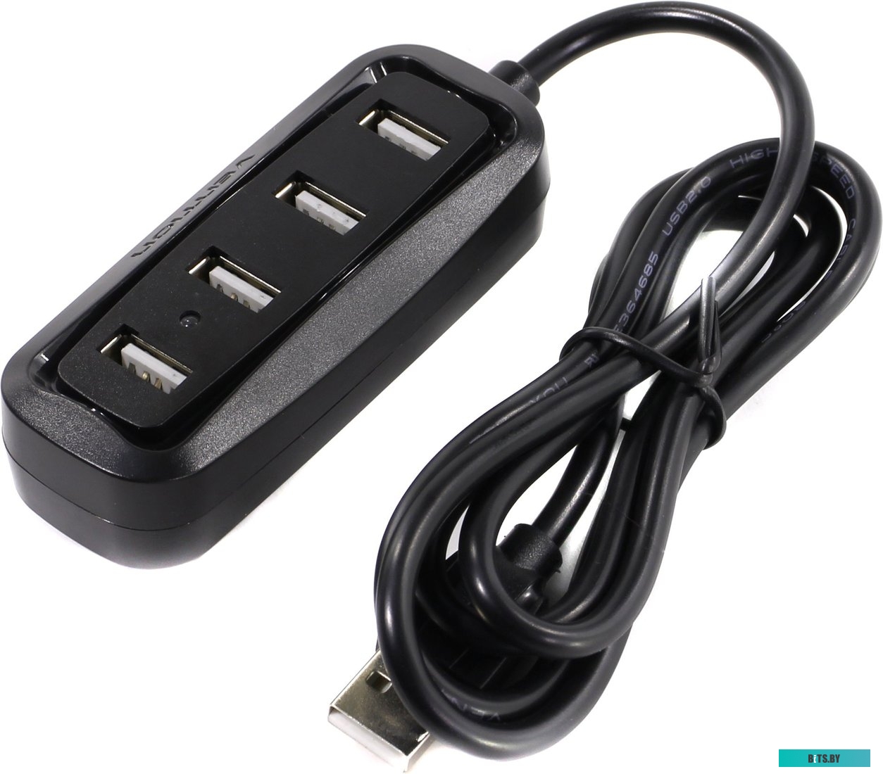 VAS-A13-B100 Кабель-удлинитель Vention USB 3.0 AM/AF - 1м плоский VAS-A13-B100