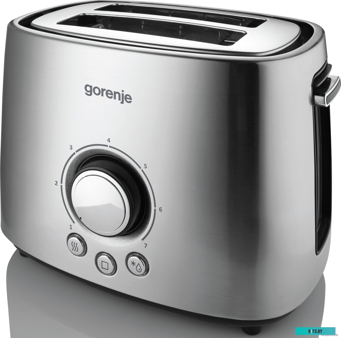 T1000E Тостер Gorenje T1000E серебристый/черный