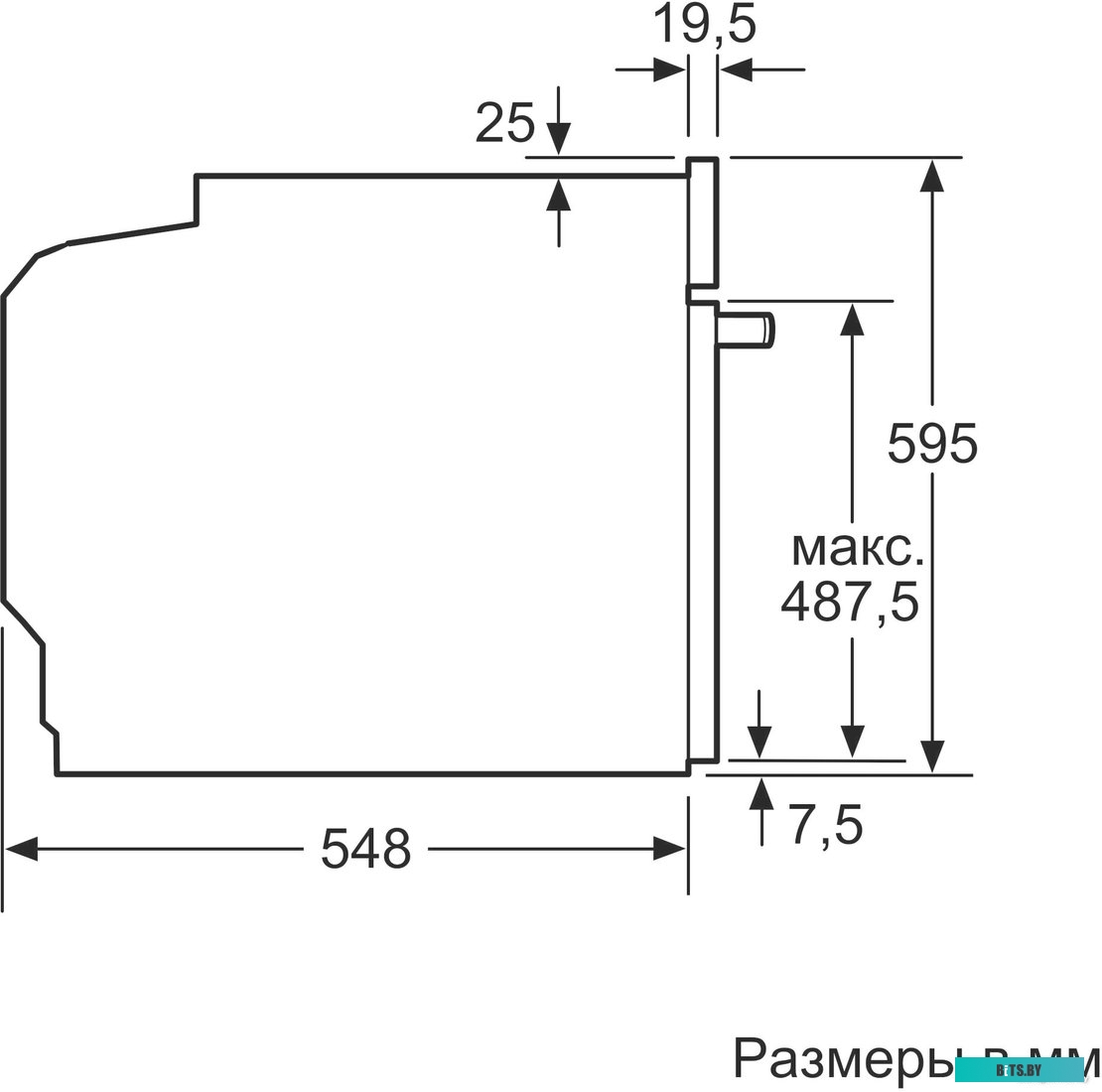 HBG517EW0R Духовой шкаф Bosch HBG517EW0R,  белый