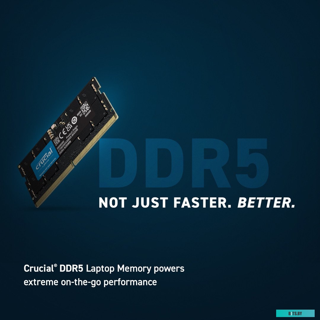 Модуль памяти Crucial CB16GS4800 16GB 4800МГц DDR5 CL40 SODIMM