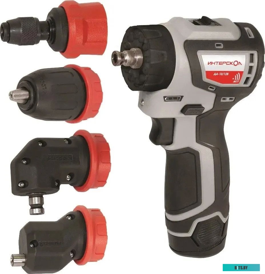 687.2.2.78 Интерскол КомбиМАКС ДА-10/12В 36 687.2.2.78 (с 2-мя АКБ, сумка, набор патронов)