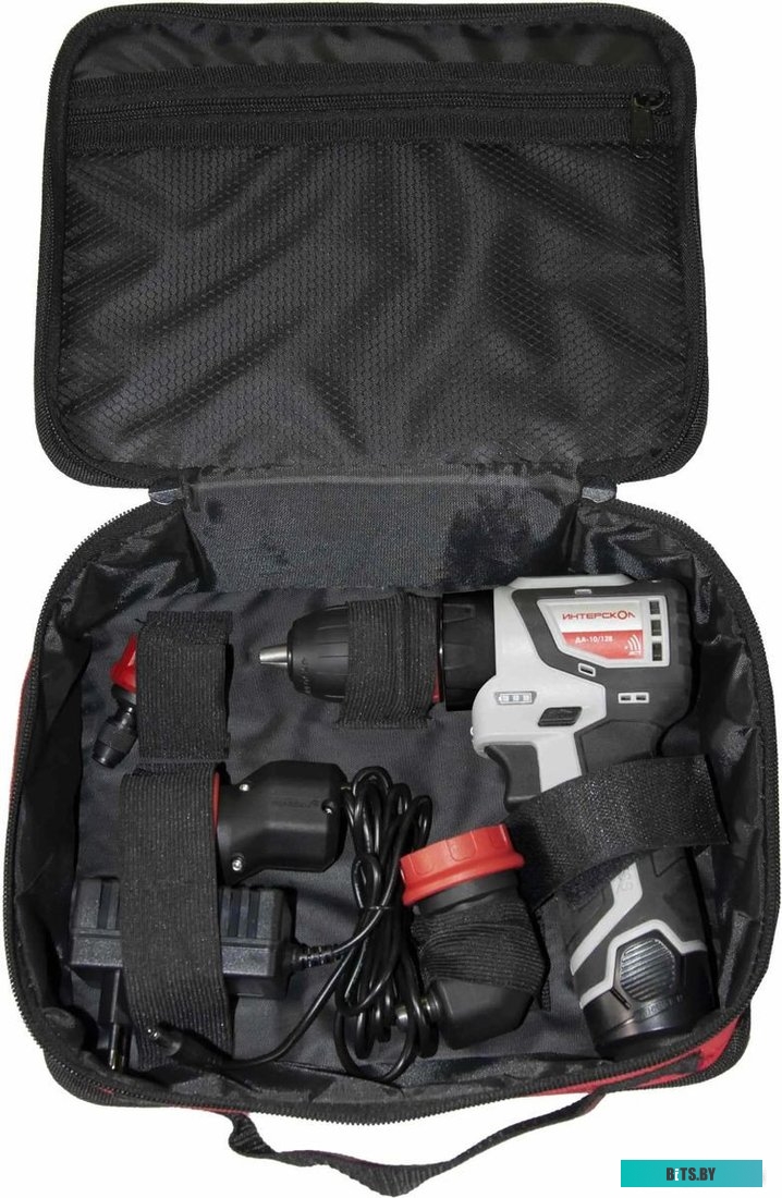 687.2.2.78 Интерскол КомбиМАКС ДА-10/12В 36 687.2.2.78 (с 2-мя АКБ, сумка, набор патронов)