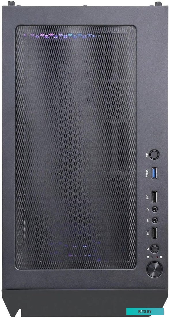 ACC-3312 Корпус ATX Accord 3312, Midi-Tower, без БП,  черный [acc-3312]