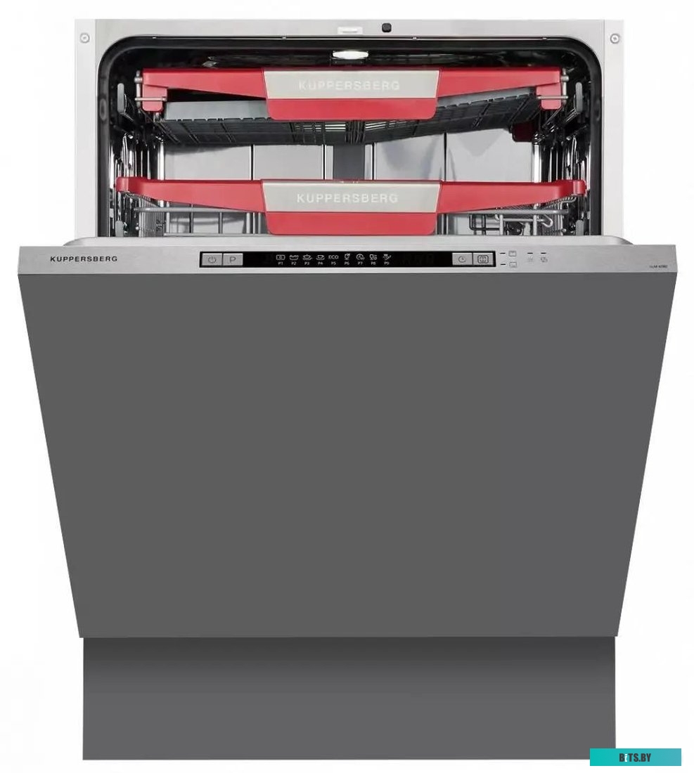 GLM 6080 Встраиваемая посудомоечная машина Kuppersberg/ Полноразмерная,  60 см, 14 комплектов, 7 программ, внутреннее освещение, автоматическое открыв