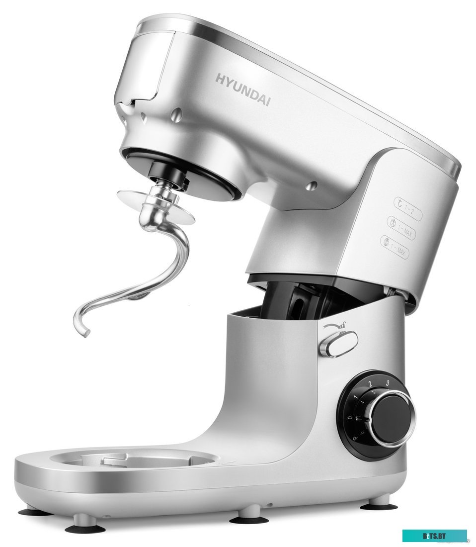 HYM-S7651 Кухонная машина Hyundai HYMS7651 планетар.вращ. 1400Вт серебристый