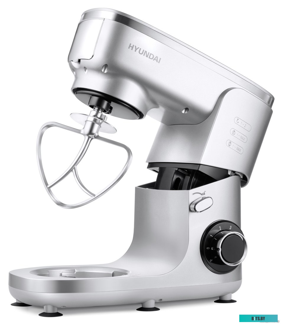 HYM-S7651 Кухонная машина Hyundai HYMS7651 планетар.вращ. 1400Вт серебристый