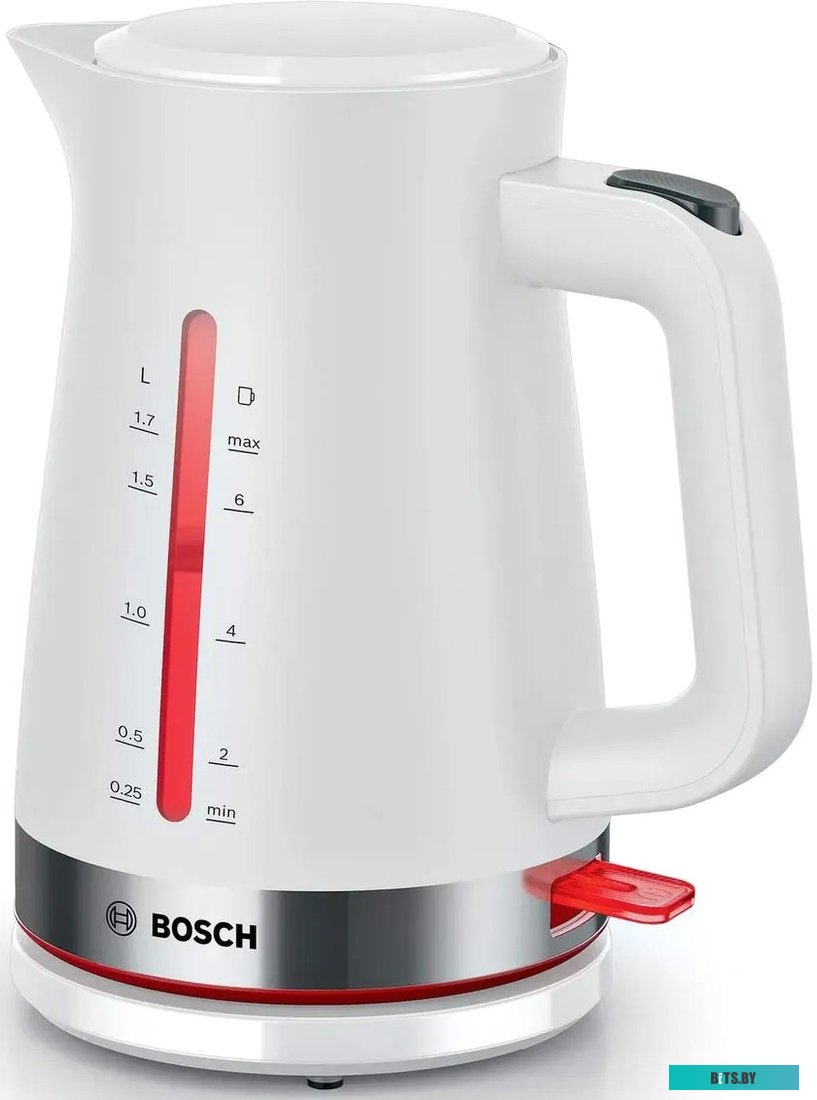 TWK4M221 Чайник электрический Bosch TWK4M221 1.7л. белый корпус: пластик