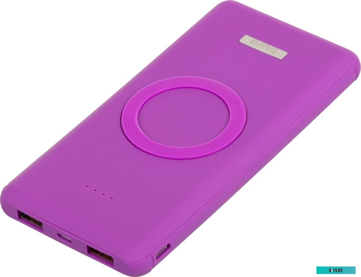 BPQ10F18PBK Внешний аккумулятор 10000мАч Buro BPQ10F черный