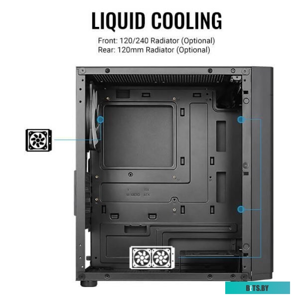 Корпус AeroCool Hexform-G-BK-v2