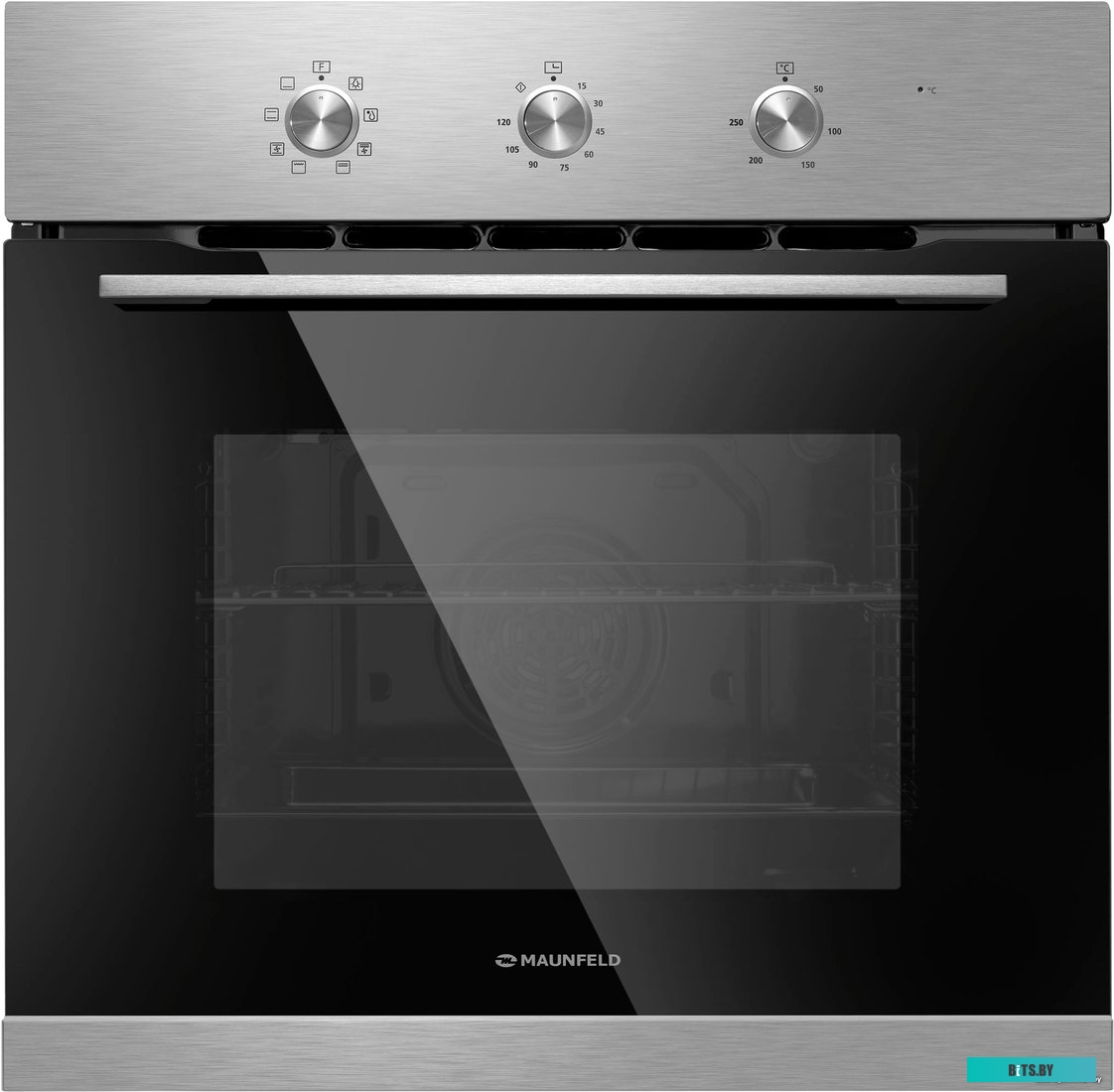 КА-00016926 Духовой шкаф MAUNFELD MEOC708PS,  серебристый