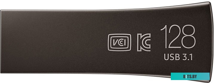 USB накопитель (Флешка) Samsung BAR Plus 128GB (титан) <MUF-128BE4/APC>