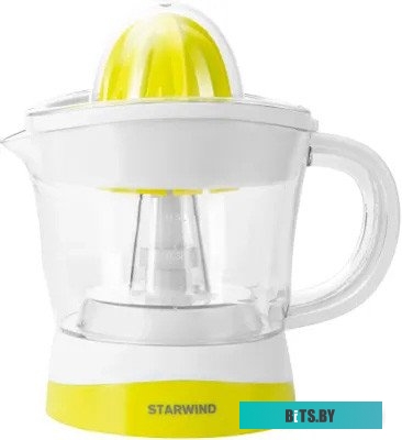 SJ 1121 Соковыжималка цитрусовая Starwind SJ 1121 30Вт рез.сок.:700мл. желтый/прозрачный
