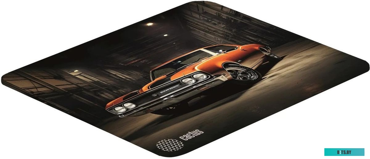 Коврик для мыши Cactus Orange Car CS-MP-P06M