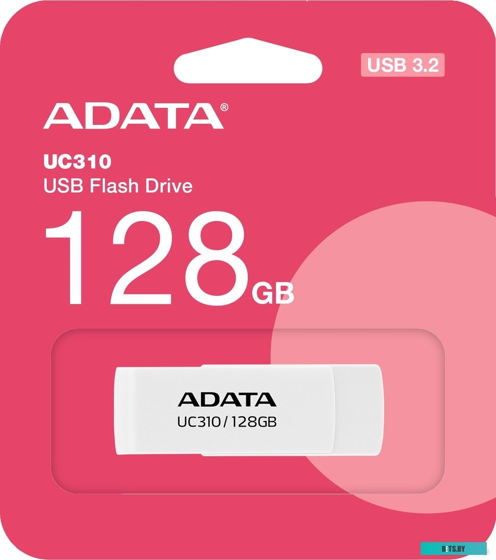 Флэш-накопитель ADATA UC310-128G-RWH 128GB