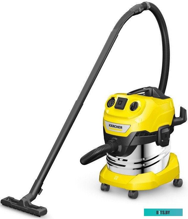 1.628-290.0 Строительный пылесос Karcher WD 4 P S V-20/5/22,  желтый [1.628-290.0]
