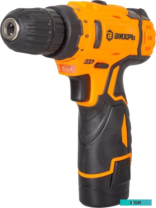 Вихрь ДА-12Л-2КН (с 1-им АКБ, кейс, набор оснастки)