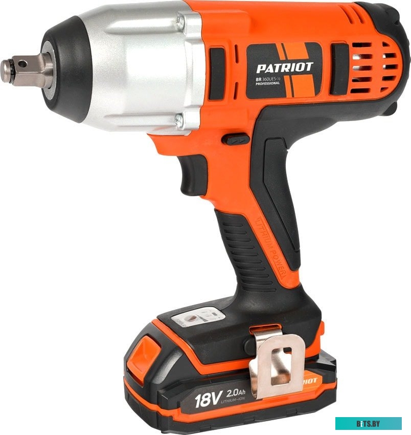 Гайковерт Patriot BR 360UES-1/2 180301561 (с 2-мя АКБ, кейс)