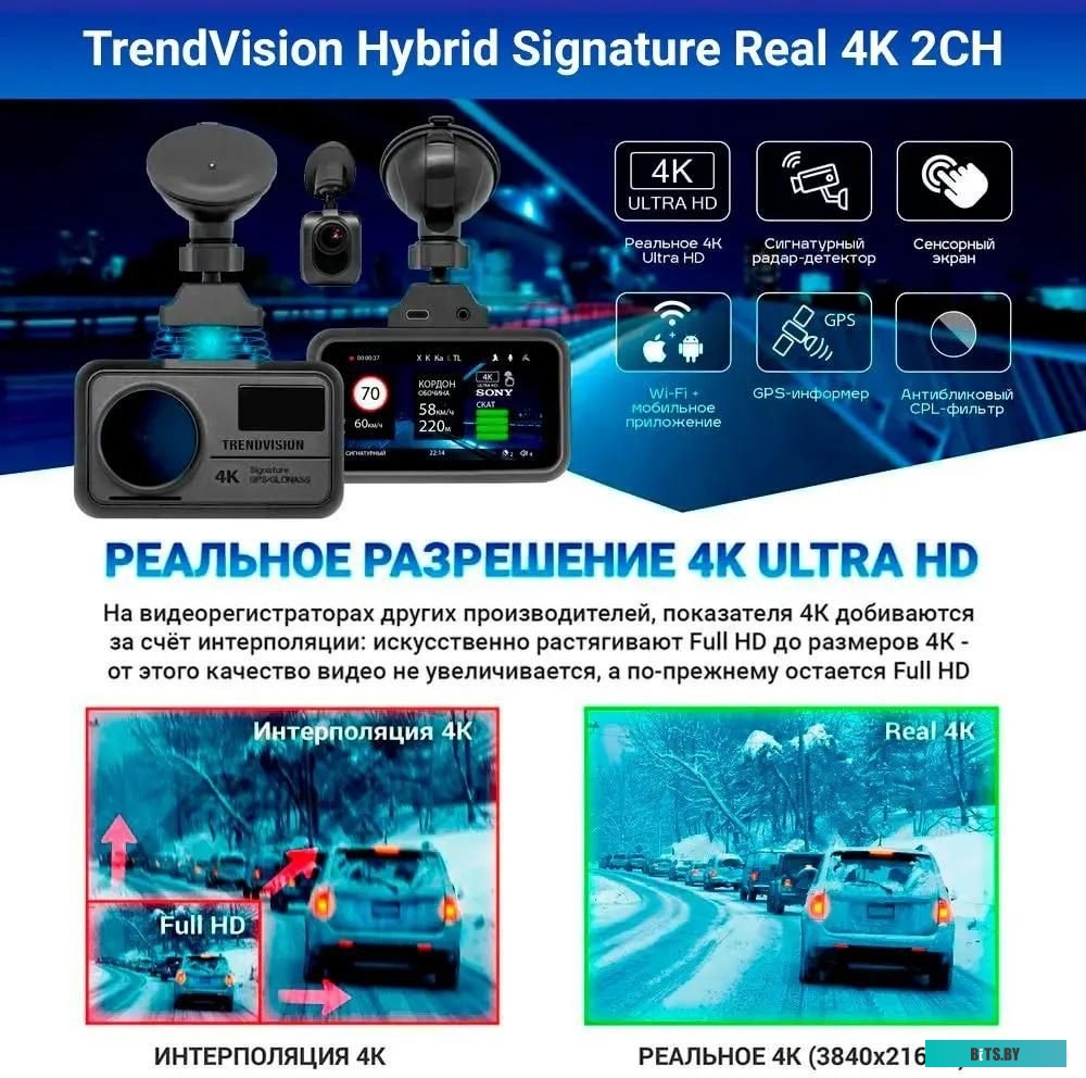 4627188023469 TrendVision Hybrid Signature Real 4K 2CH