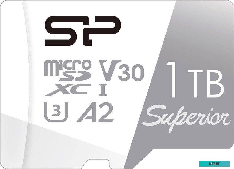 Карта памяти Silicon Power Superior microSDXC SP001TBSTXDA2V20SP 1TB (с адаптером)