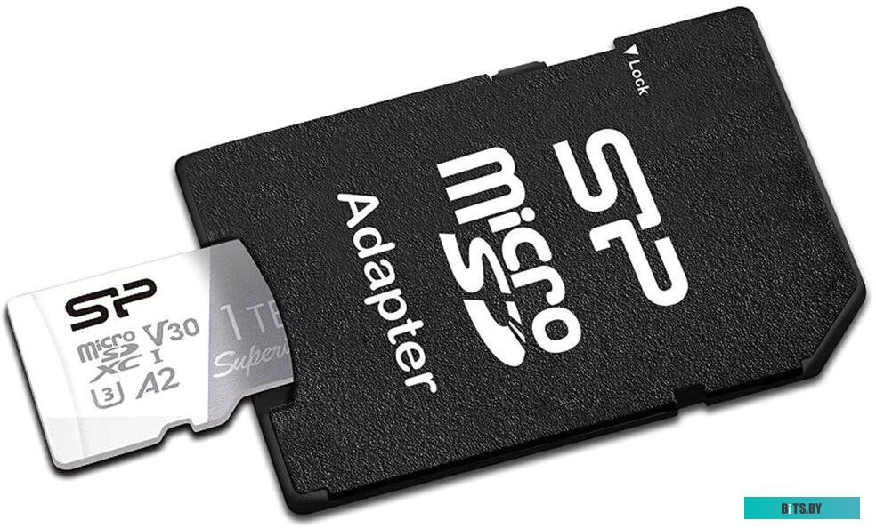 Карта памяти Silicon Power Superior microSDXC SP001TBSTXDA2V20SP 1TB (с адаптером)