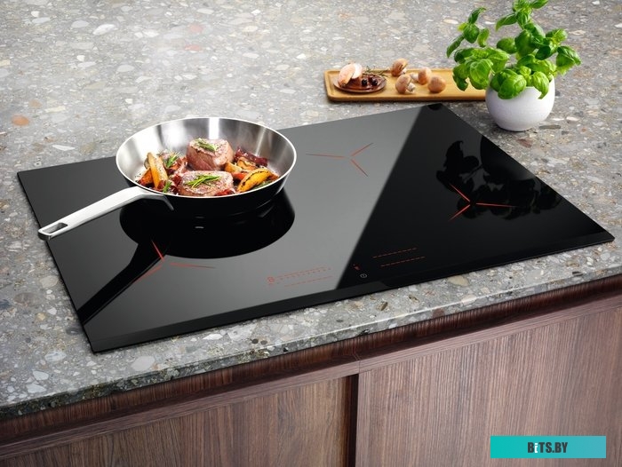 EIP8146 Встраиваемые индукционные панели ELECTROLUX/ индукционная варочная поверхность, цвет: Черный, индивидуальный слайдер для каждой зоны нагрева 9