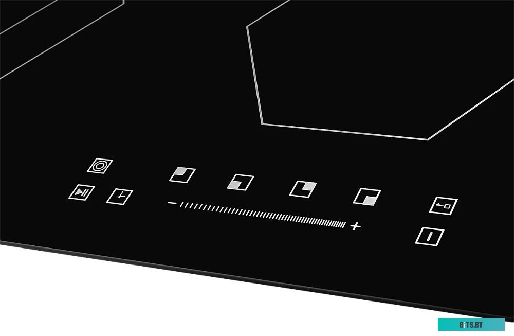 MHE 6012 Встраиваемые электрические панели Monsher/ Независимая стеклокерамическая варочная поверхность,Ширина 60 см, 4 зоны ускоренного нагрева,Элект