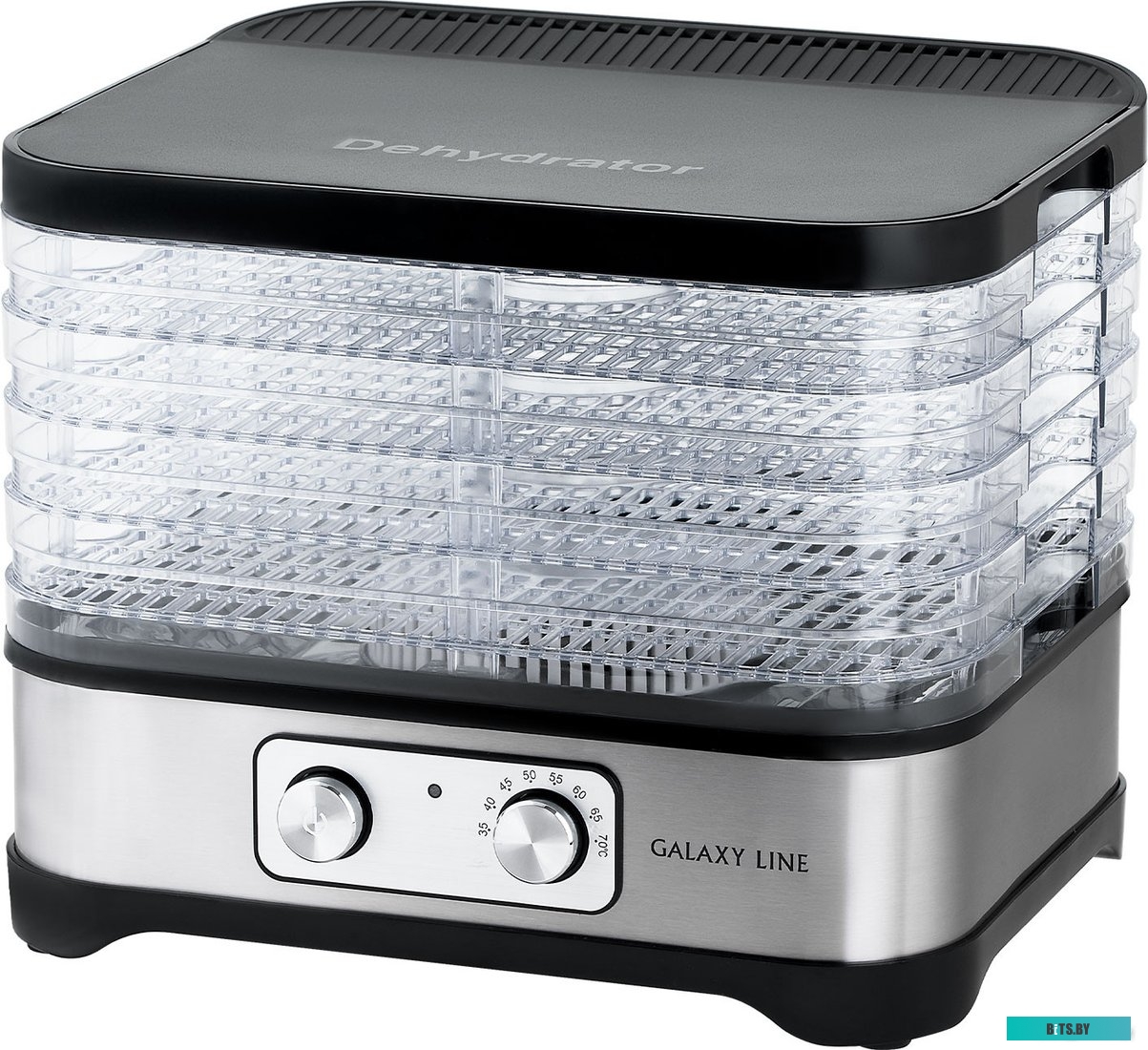 LINE GL2639 Сушилка для овощей и фруктов 500W LINE GL 2639 BLACK GALAXY