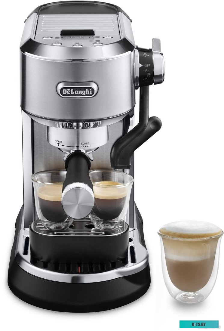 EC950.M Кофеварка DeLonghi EC950.M,  рожковая,  серебристый